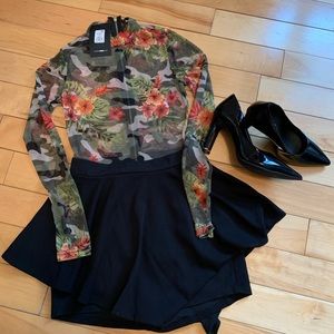 FashionNova sexy romper (skort)